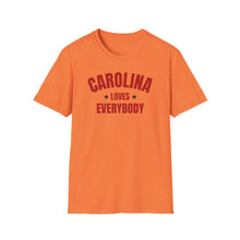 Load image into Gallery viewer, SS T-Shirt, NC Carolina - Red - Multi Colors
