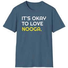 Load image into Gallery viewer, SS T-Shirt, It&#39;s Okay to Love Nooga - Multi Colors
