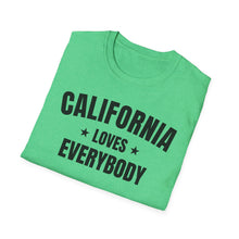 Load image into Gallery viewer, SS T-Shirt, CA California Basic - Multi Colors
