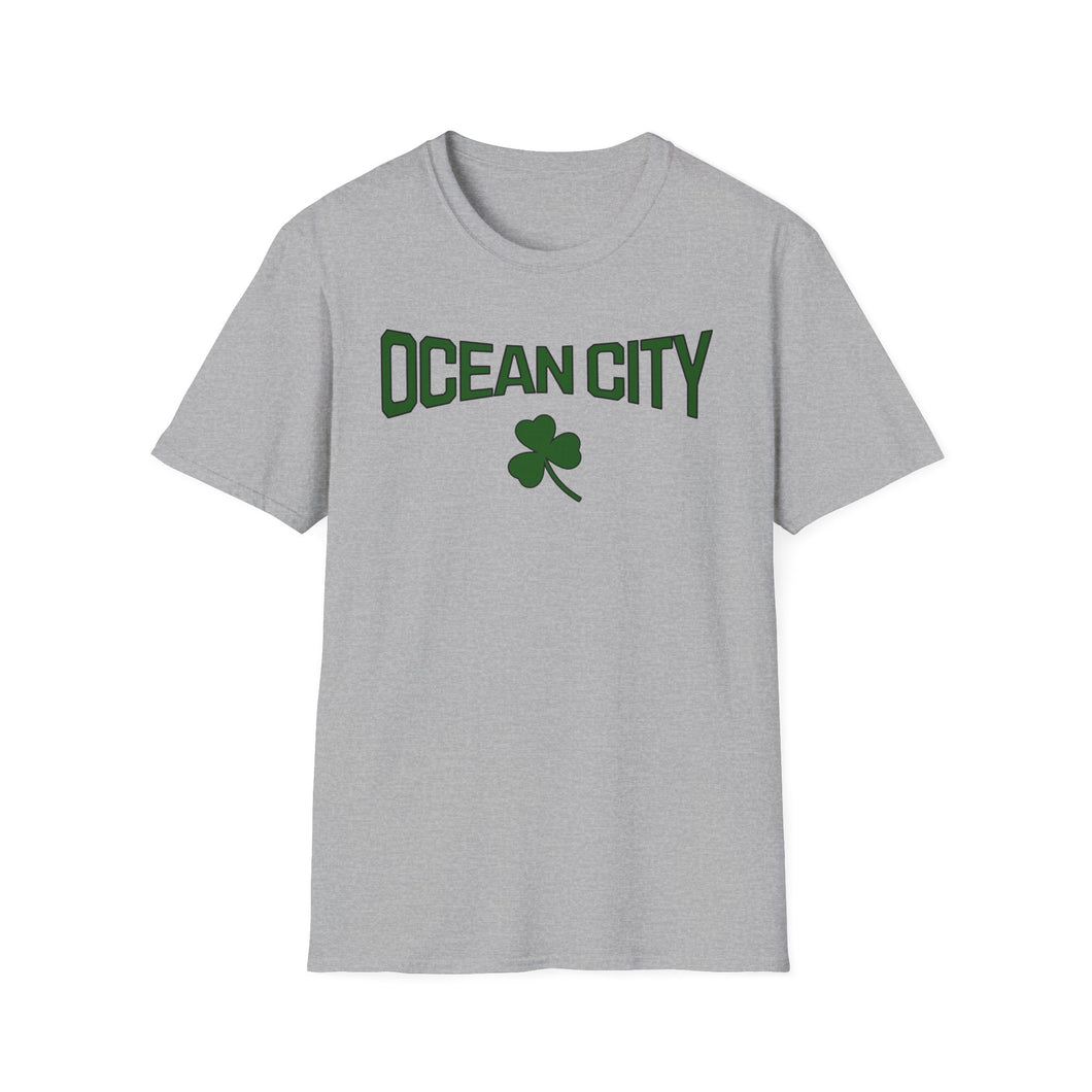 SS T-Shirt, Ocean City Shamrock - Multi Colors