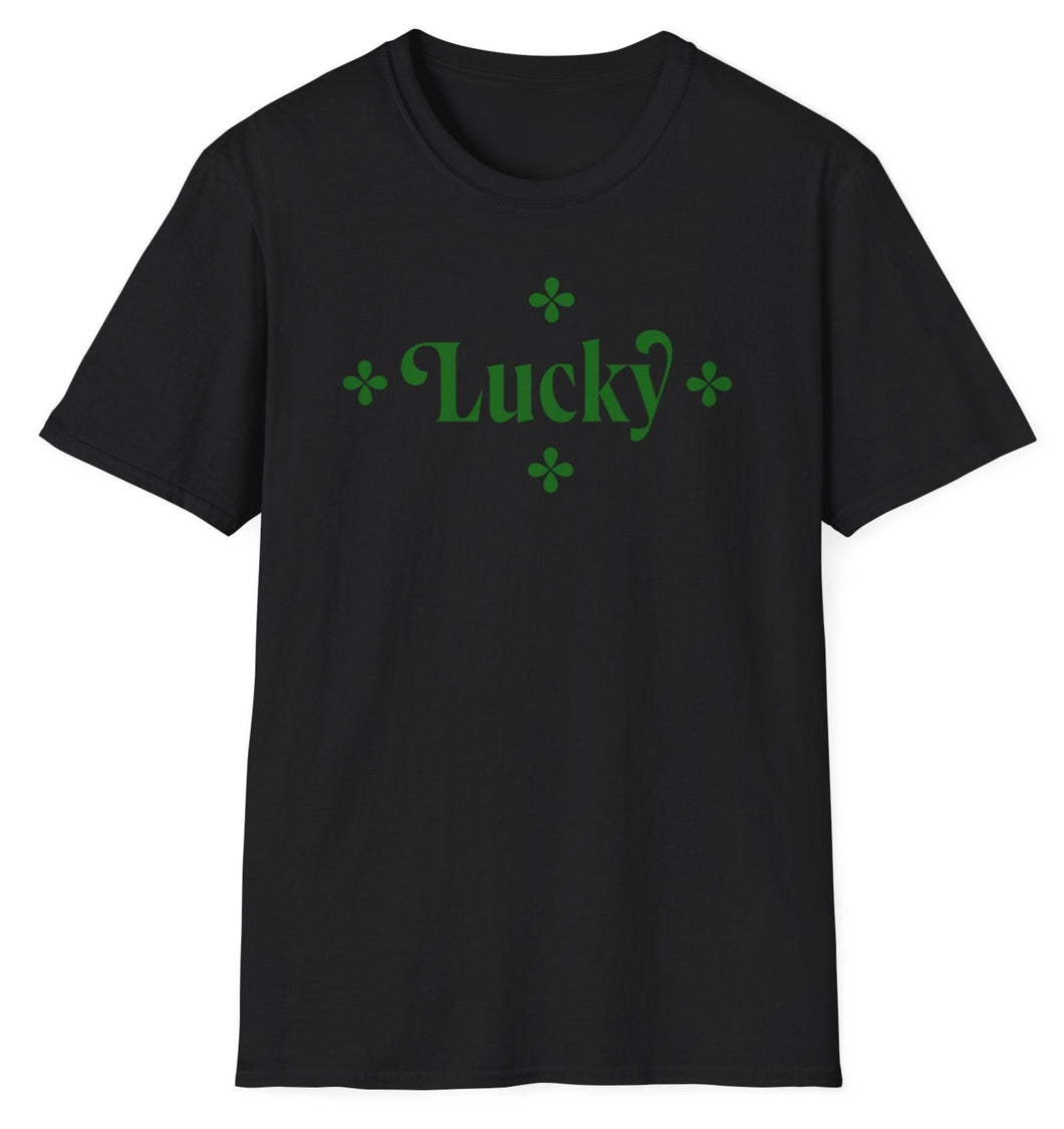 SS T-Shirt, Lucky Shamrocks