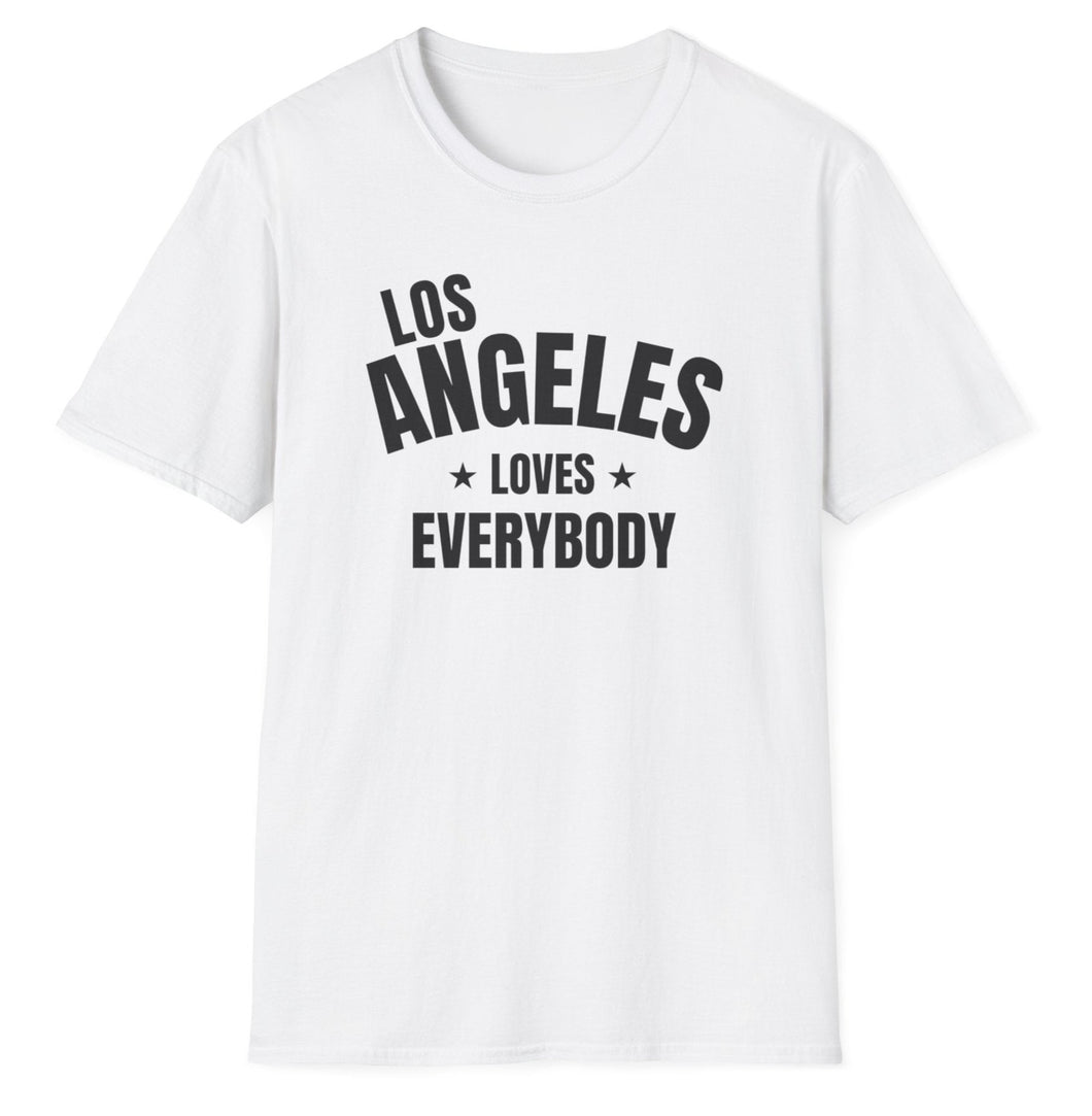 SS T-Shirt, CA Los Angeles - White