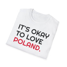 Load image into Gallery viewer, SS T-Shirt, It&#39;s Okay to Love Poland {R} - Multi Colors
