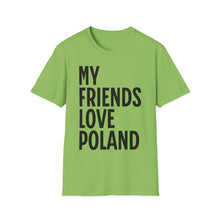 Load image into Gallery viewer, SS T-Shirt, My Friends Love Poland - Multi Colors
