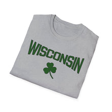 Load image into Gallery viewer, SS T-Shirt, Wisconsin Shamrock - Multi Colors
