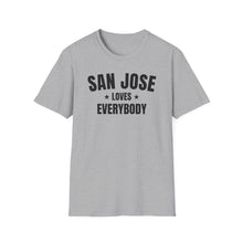 Load image into Gallery viewer, SS T-Shirt, CA San Jose White - Multi Colors
