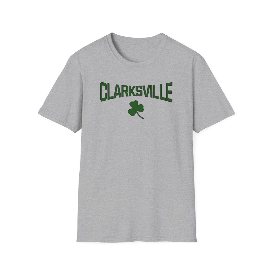 SS T-Shirt, Clarksville Shamrock - Multi Colors