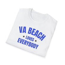 Load image into Gallery viewer, SS T-Shirt, VA Virginia Beach - Ocean Blue
