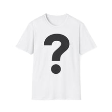 Load image into Gallery viewer, SS T-Shirt, Question Mark Black - Multi Colors
