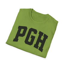 Load image into Gallery viewer, SS T-Shirt, Pittsburgh PGH Blocked - Multi Colors
