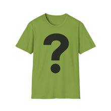 Load image into Gallery viewer, SS T-Shirt, Question Mark Black - Multi Colors
