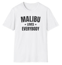 Load image into Gallery viewer, SS T-Shirt, CA Malibu White - Multi Colors
