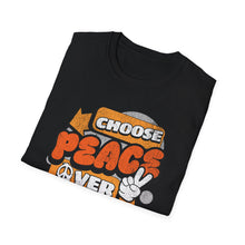 Load image into Gallery viewer, SS T-Shirt, Choose Peace Over
