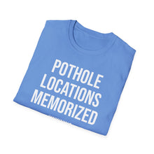 Load image into Gallery viewer, SS T-Shirt, Pothole Locations - Multi Colors
