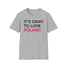 Load image into Gallery viewer, SS T-Shirt, It&#39;s Okay to Love Poland {R} - Multi Colors
