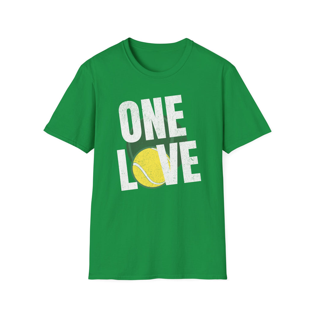 SS T-Shirt, One Love Tennis - Multi Colors