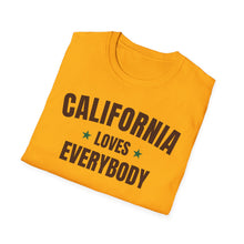 Load image into Gallery viewer, SS T-Shirt, CA California Brown - Multi Colors
