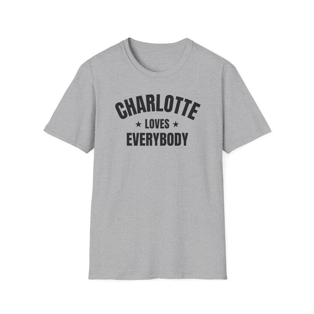 SS T-Shirt, NC Charlotte - Multi Colors