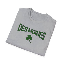 Load image into Gallery viewer, SS T-Shirt, Des Moines Shamrock - Multi Colors
