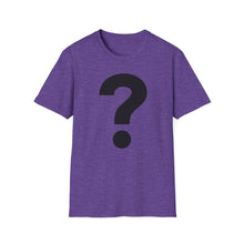 Load image into Gallery viewer, SS T-Shirt, Question Mark Black - Multi Colors
