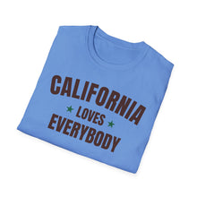 Load image into Gallery viewer, SS T-Shirt, CA California Brown - Multi Colors
