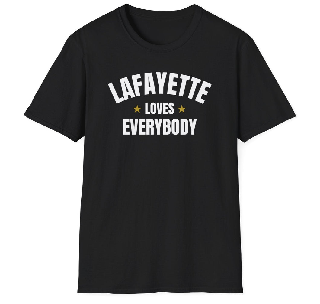 SS T-Shirt, LA Lafayette - Black