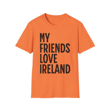 Load image into Gallery viewer, SS T-Shirt, My Friends Love Ireland - Multi Colors
