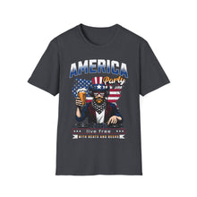 Load image into Gallery viewer, T-Shirt, America&#39;s Party - Multi Colors
