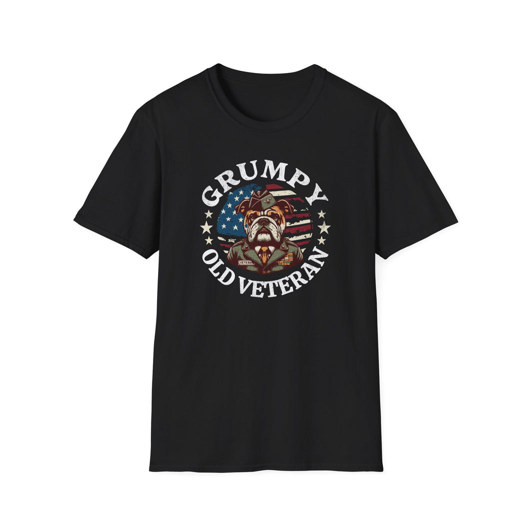 SS T-Shirt, Grumpy Old Veteran - Multi Colors