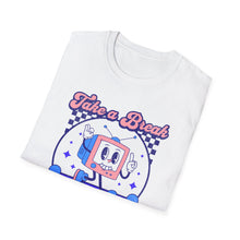 Load image into Gallery viewer, SS T-Shirt, Take a Break - Multi Colors
