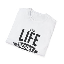 Load image into Gallery viewer, SS T-Shirt, Life Begins in Nooga - Multi Colors
