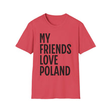 Load image into Gallery viewer, SS T-Shirt, My Friends Love Poland - Multi Colors
