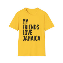 Load image into Gallery viewer, SS T-Shirt, My Friends Love Jamaica - Multi Colors
