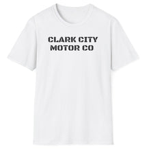 Load image into Gallery viewer, SS T-Shirt, Clark City Motor Co - Multi Colors
