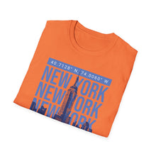 Load image into Gallery viewer, SS T-Shirt, New York New York - Multi Colors
