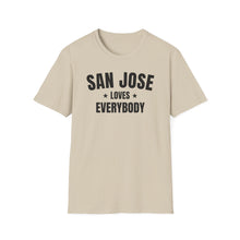 Load image into Gallery viewer, SS T-Shirt, CA San Jose White - Multi Colors
