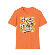 Load image into Gallery viewer, SS T-Shirt, Groovy Vibe Groovy Tribe - Multi Colors
