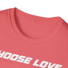 Load image into Gallery viewer, SS T-Shirt, Choose Love - Multi Colors
