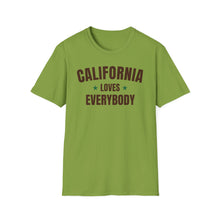 Load image into Gallery viewer, SS T-Shirt, CA California Brown - Multi Colors
