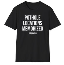 Load image into Gallery viewer, SS T-Shirt, Pothole Locations - Multi Colors
