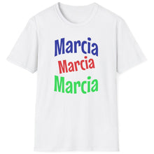 Load image into Gallery viewer, T-Shirt, Marcia Marcia Marcia - Multi Colors
