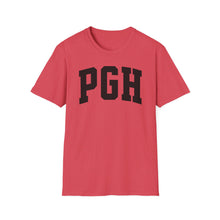 Load image into Gallery viewer, SS T-Shirt, Pittsburgh PGH Blocked - Multi Colors
