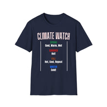 Load image into Gallery viewer, SS T-Shirt, Climate Watch - Multi Colors
