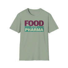 Load image into Gallery viewer, SS T-Shirt, Food Not Pharma - Multi Colors
