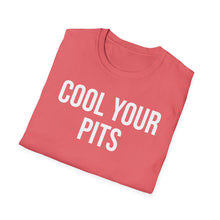 Load image into Gallery viewer, SS T-Shirt, Cool Your Pits - Multi Colors
