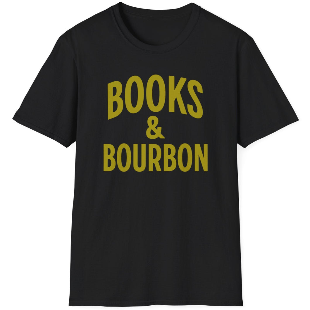 SS T-Shirt, Books & Bourbon - Multi Colors