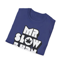 Load image into Gallery viewer, SS T-Shirt, Mr Slow Burn - Multi Colors
