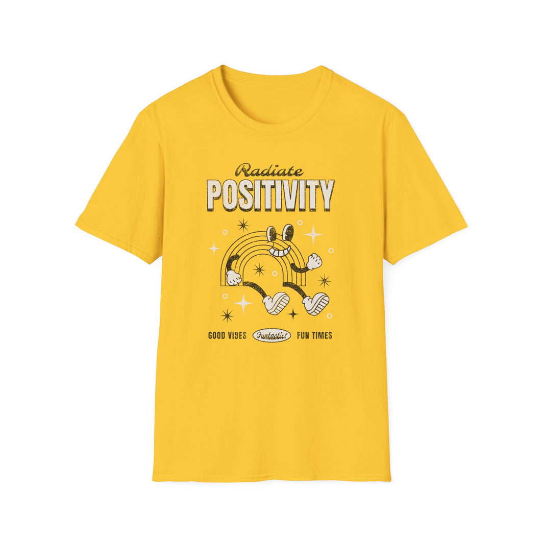 SS T-Shirt, Positivity - Multi Colors