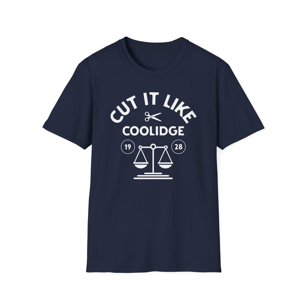 T-Shirt, Cut It Like Coolidge - Multi Colors