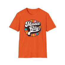 Load image into Gallery viewer, SS T-Shirt, Music City - Multi Colors
